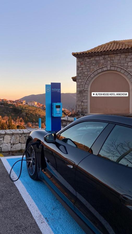 Alpen House Hotel&Suites Arachova Buitenkant foto